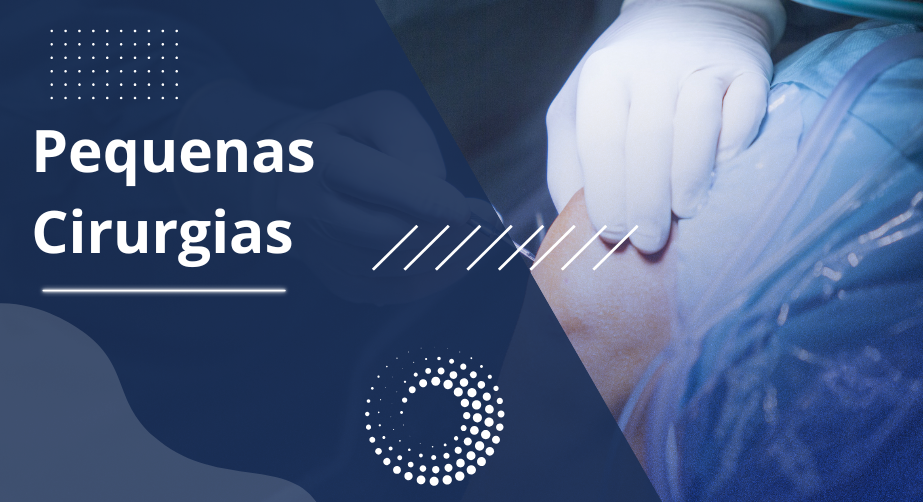 Procedimento de pequena cirurgia dermatológica